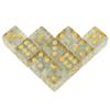 10Pcs/set Role-Playing DND Dice D6 16mm Colored 6-sided Party Game Table Game Acrylic Glitter Polyhedral Dice