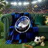 Coperta Football Atalanta League Leggera Ideale per il Letto Perfetta per Viaggi, Campeggio, Soggiorni, Uffici, Divani, Regalo di Natale per tifosi