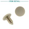 ACROPIX 50pcs Universal Car Rivet Fasteners 8mm Hole Diameter Beige