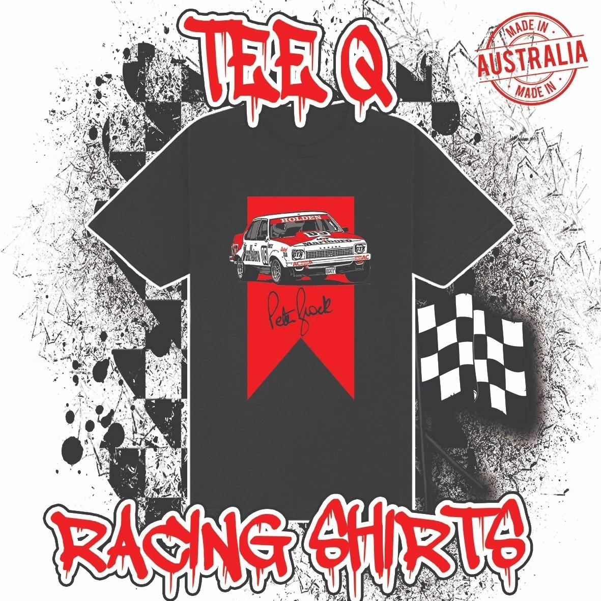 Men s and Women s T-shirts Holden Torana A9X Peter Brock Aussie Muscle Car ~ Premium Black Gildan Cotton T L