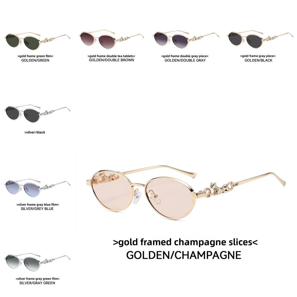 Cheetah Sunglasses For Women Men With Uv400 Protection And Metal Frame For Travel And Fashion