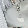 Sweet Bright Color Resin Keychain Angel Wing And Star Design Trendy Gift For Teen Girls Lightweight Decors