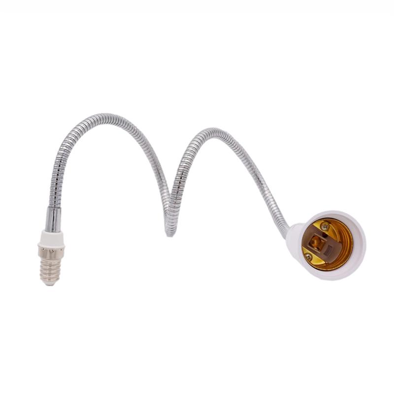 Led Adapter E14 To E27 E14-E27 Extended Lamp Cap Conversion Lamp Base Extender
