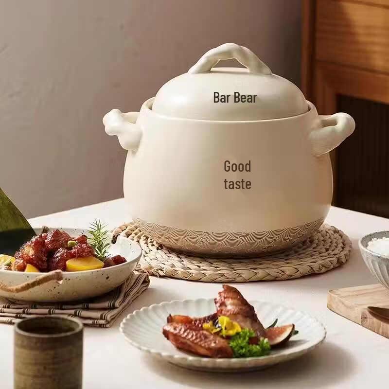 Bear 6L High-Temperature Clay Pot
