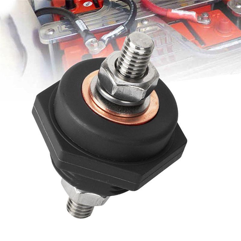 NEW HOT In Stock-Brass Terminal Replacement Kit: 3/8In Stud, 300A 48V DC Power Junction For Car, Camping, RV, Truck