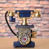 1 Pcs Retro Resin Crafts Piggy Bank Creative Home Decoration European Style Telephone Decoration Piggy Bank Decoration