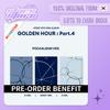 (PRE-ORDER BENEFIT) ATEEZ - 13th Mini Album [GOLDEN HOUR : Part.4] (POCAALBUM Ver.)