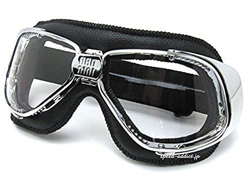 

Nannini Rider GOGGLE BLACK/CHROME x ANTI FOG CLEAR