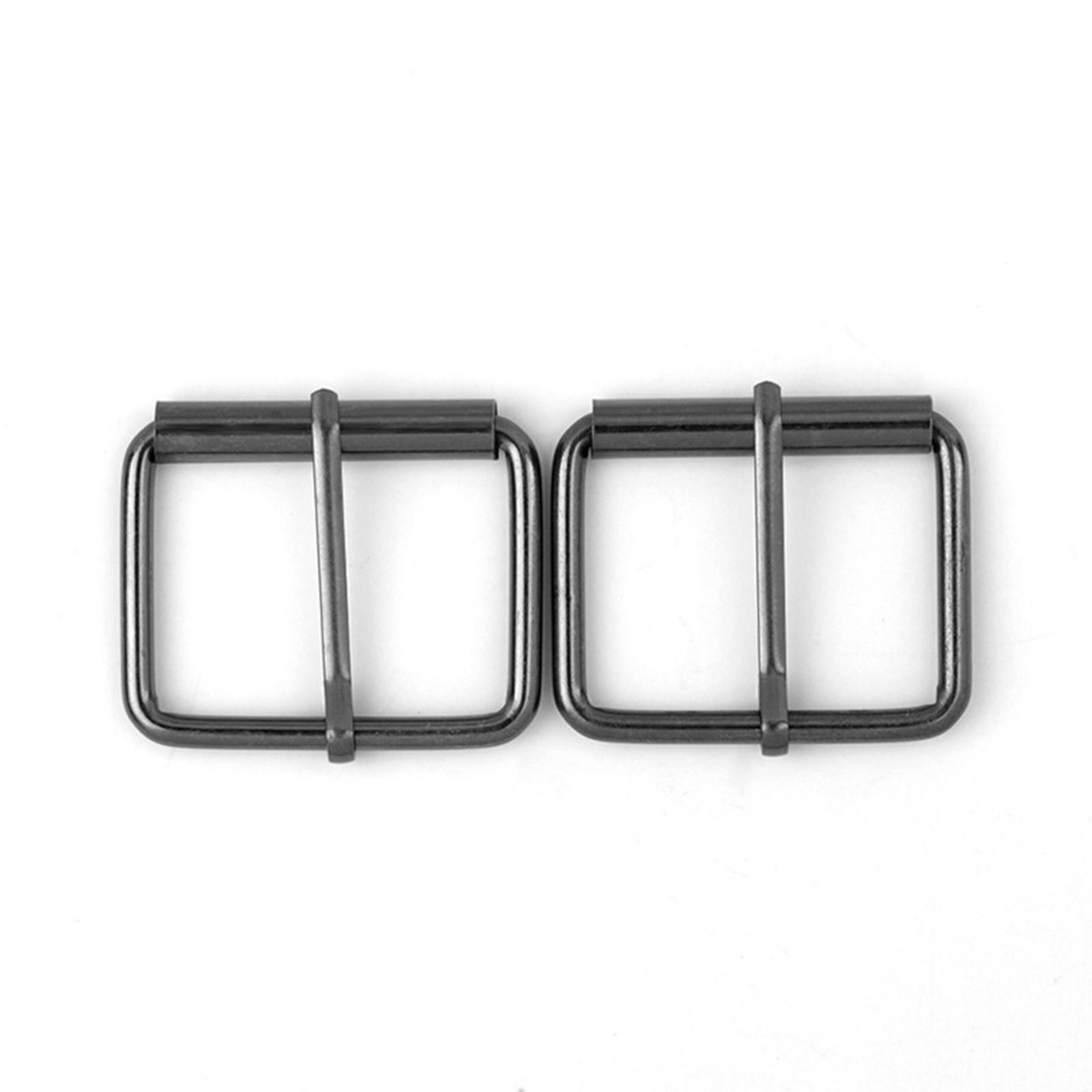 

Металлическая пряжка Прямоугольный регулятор Пряжка-штифт Фурнитура Триглиды для изготовления сумок, рюкзаков, багажных сумок, DIY аксессуары чёрный