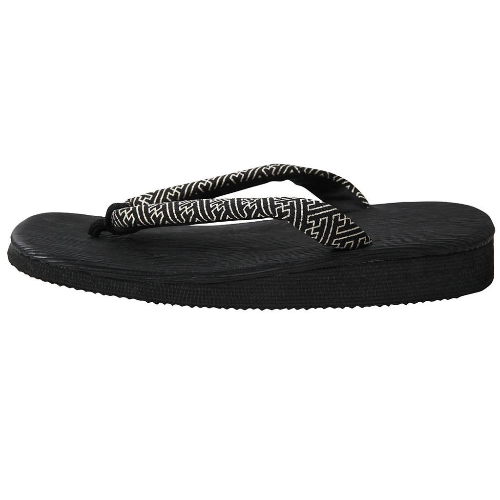 Setta Made in Black Sponge Saaya Shape L [Edoten] Sandals, Japan, Fakeme, Lining, (Large)