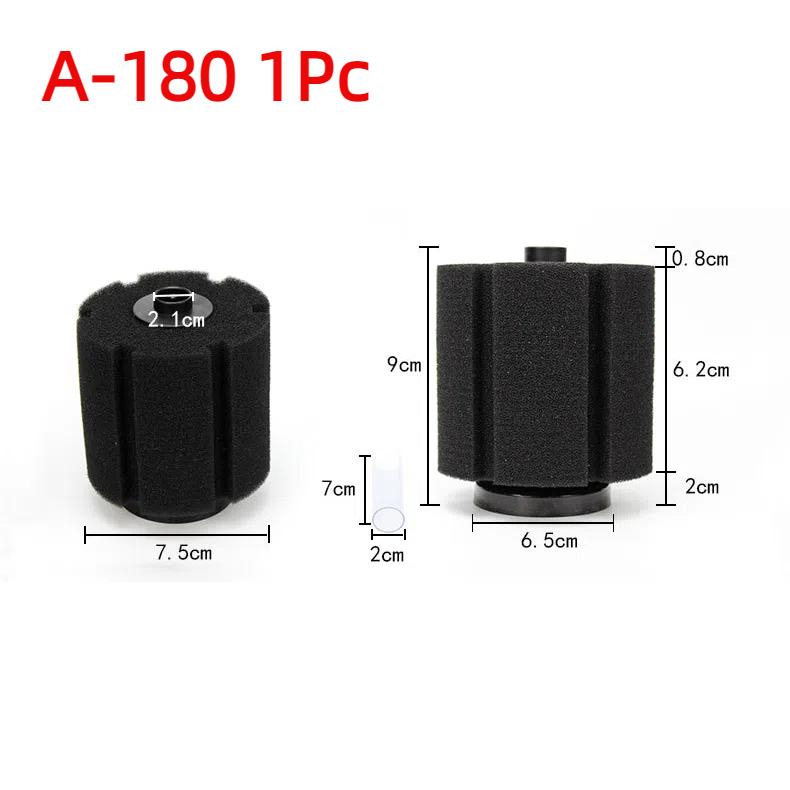 Aquarium Bio Sponge Filter Efficient Filtration System with Airs Pump for Freshwater Shrimp Tanks, Multiple Sizes