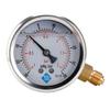 High Presision 1/4BSP Radial Pressure Gauge Oil Filled Vacuum Used for Chemical
