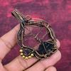 Tree Of Life Picasso Jasper Pendant Original Gemstone Jewelry Copper Wire Wrapped Pendant