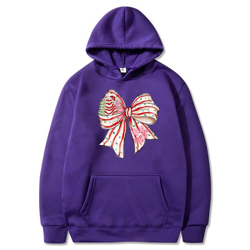 Autumn/Winter Couple's Printed Christmas Hoodie for Men and Women