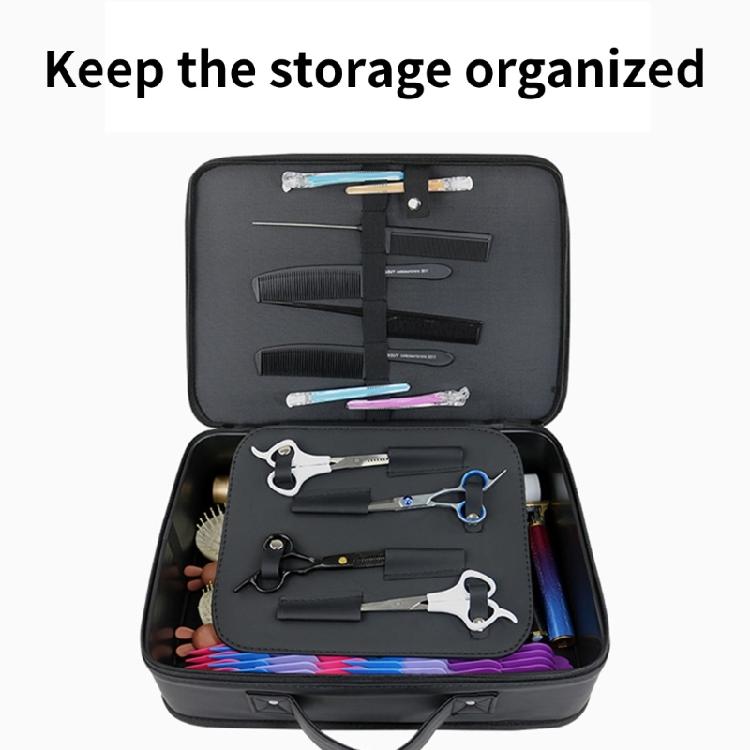 Hair Cutting Scissors Storage Bag Shaving Kits Haircut Accessories Organizer Bag Hair Styling Tools Carrying Case Gifts