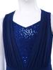 Sparkle Sequin Sleeveless Leotard Jumpsuit with Back Cutout and Built-in Shorts for Girls Dance Stage Performance Show