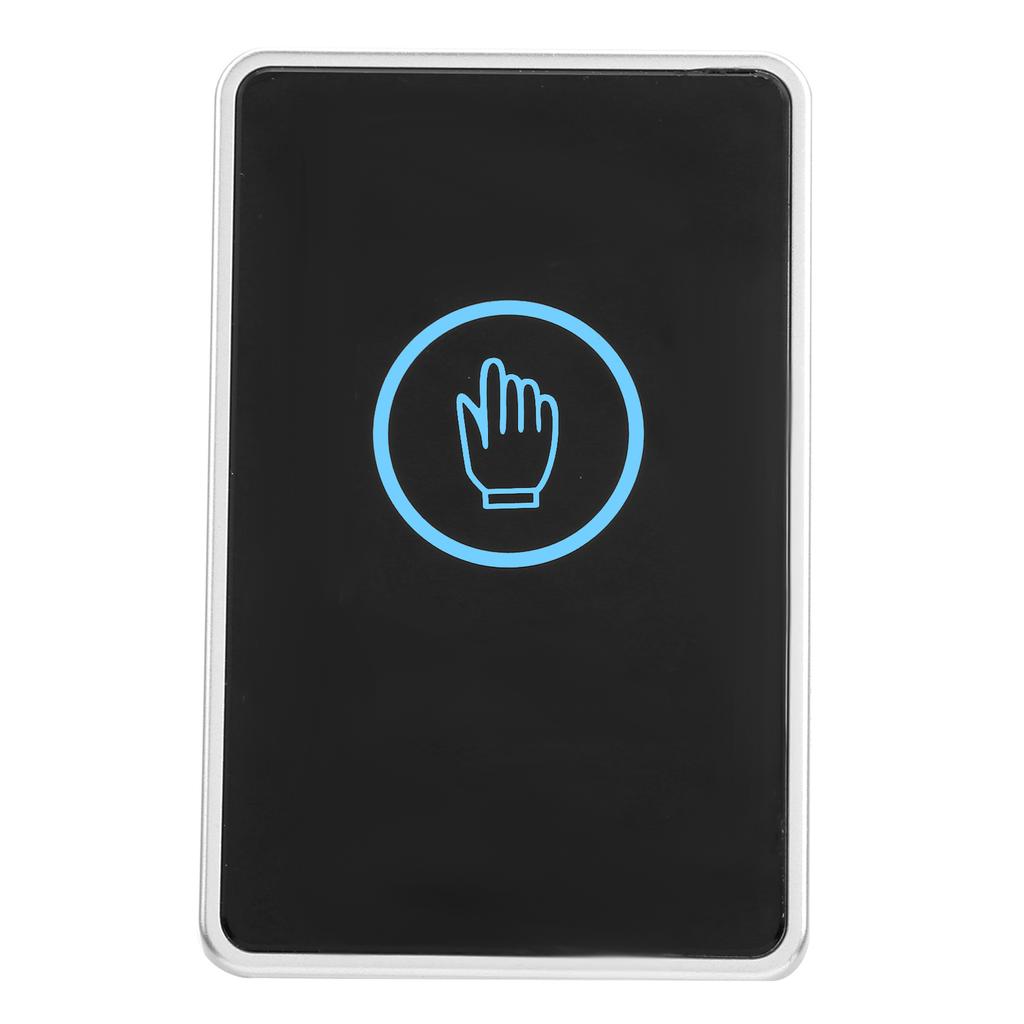 Door Exit Button LED Infrared Access Control Backlit Switch ABS Plastic NonTouch Type DC 12V