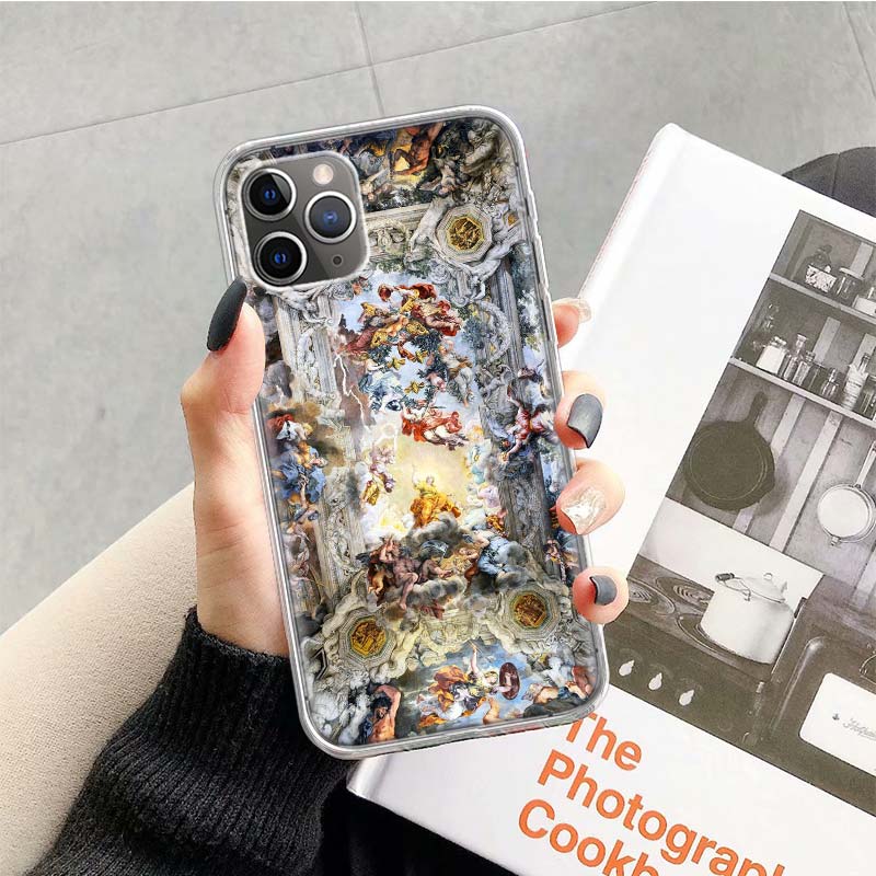 palace of versailles The Creation of Adam Phone Case For Apple iPhone 17 Air 16 15 Plus 14 + 13 Mini 12 11 Pro Max 7 8 SE 16Max