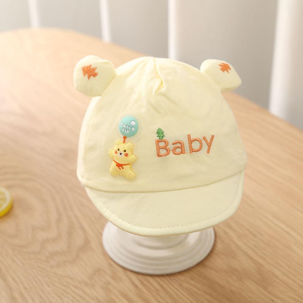 Soft Cotton Baseball Hat Breathable Duck Tongue Hat Casual Peaked Cap  Boy Girl
