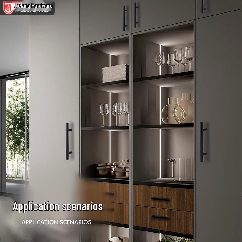 T-Handle 201 Hollow Luxury Stainless Steel Drawer/Wardrobe Door Handle