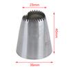 Lotus Flower Cream Nozzles Large Pastry Nozzle Cake Decorating Tips Icing Piping Nozzles Kitchen Accessories Cookies Baking Tool