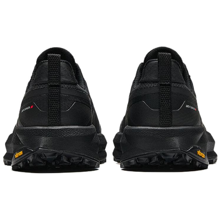 Anta Champion Xunlu Black Womens Hiking Shoes 122526605A-3
