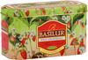 Basilikumtee [Schwarztee-Geschenk] Wilde Erdbeere (20 Teebeutel) Einzeln verpackt, Stilvoller Eistee, Dosen, Ceylon-Tee, Grüner Tee [70943]