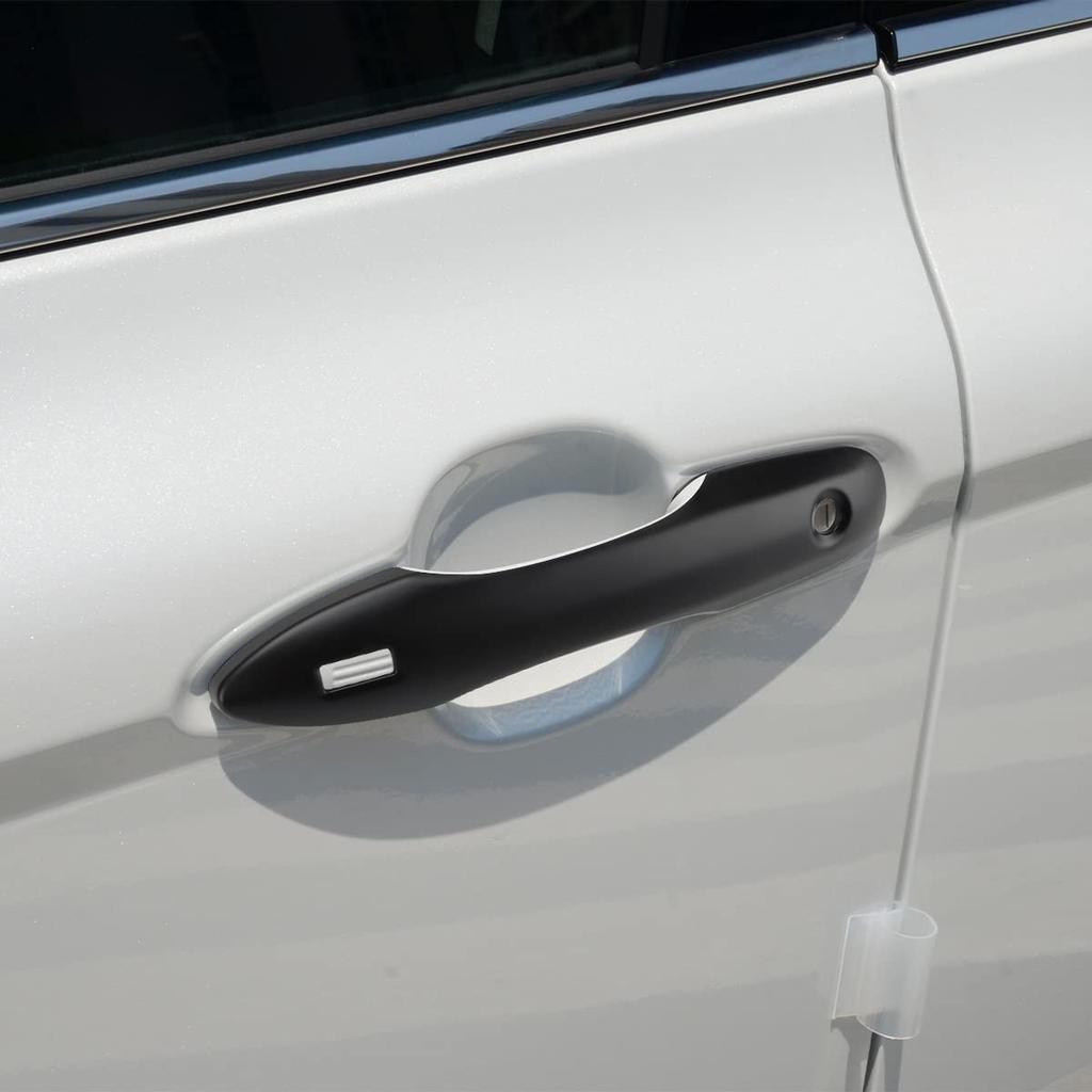 Marchfa Door Handle Covers for Prius 50 80 70 Series Fits Toyota Prius 50 80 70 Made of ABS Custom exterior decorative 4 pieces Matte black