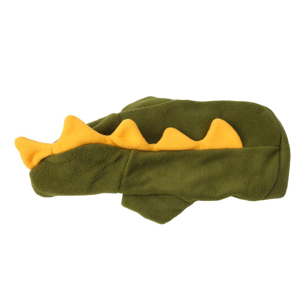 Dog Dinosaur Costume Cute Funny Warm Plush Hooded Cat Dinosaur Clothes for Dogs Puppies Cats Kittens XS