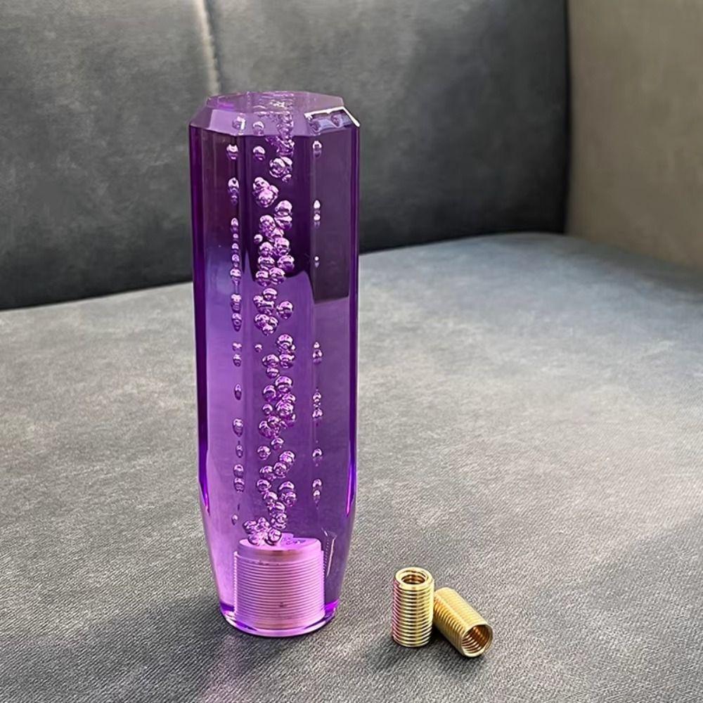 Transparent Bubble Gear Shift Knob Crystal Transparent Manual Shift Knob  Car Accessories