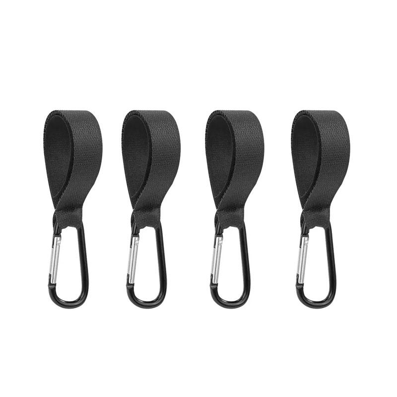 1/2/4/S Baby Stroller Hooks Clip Multifunctional Organizer Clasp Hook And Loop Baby Stroller Hanging Hook Storage Accessories