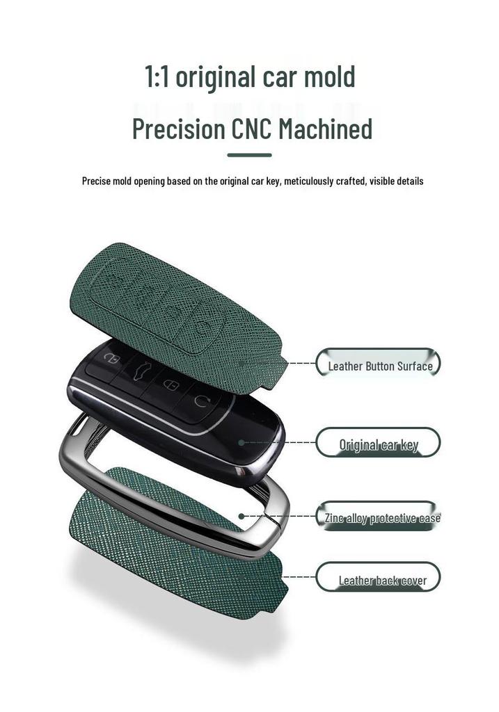 Guscio Chiave OMODA E5/S5/C5 Chery: Custodia Multiuso in Metallo