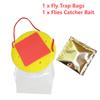 Reusable Fly Traps Fly Bait Bags Catchers Outdoor Firm Reliable Flytraps for Pastures Orchards Barns Farms Gardens Stables