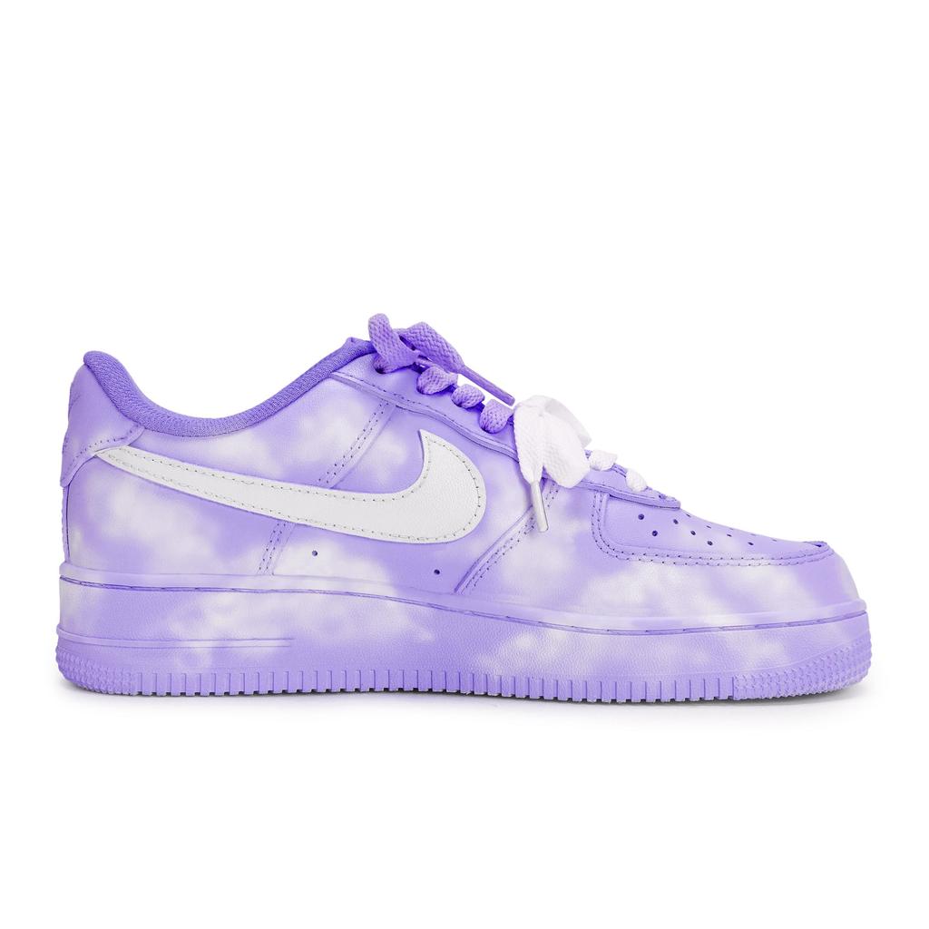 Nike Air Force 1 Low top Skateboard Shoes Unisex White Purple Pink CW2288-111(Team80-S-BOX)