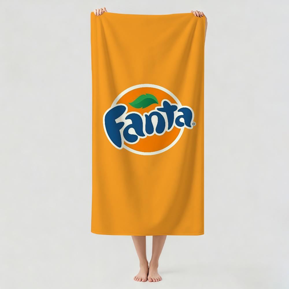 Fashion print F-Fanta Towel Drying Bath Towel Applicable To Light Swimming Camping Yoga Beach Out