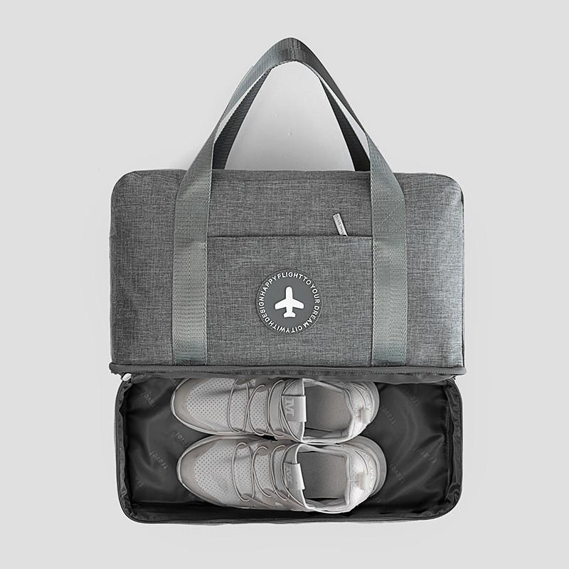Multipurpose Travel Bag In Oxford Material For Shoes And Dirty Clothes Storage
