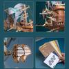 Assembly DIY 3D Wooden Puzzle Miniature Model Ship Building Block Kits  Children Kids Girls