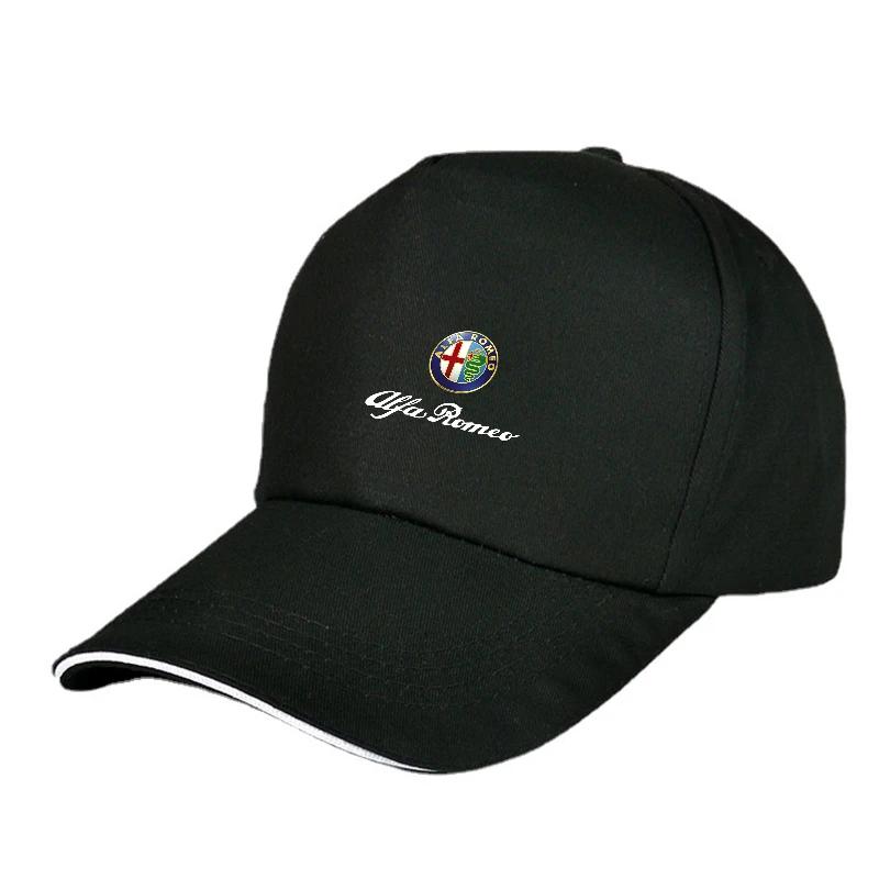 For Alfa Romeo 108 Car Sticker For Alfa Romeo 159 147 Car Decoration Baseball Cap Auto Logo Sun Hat For Alfa Romeo Giulietta 159 147 156 166 Mito G