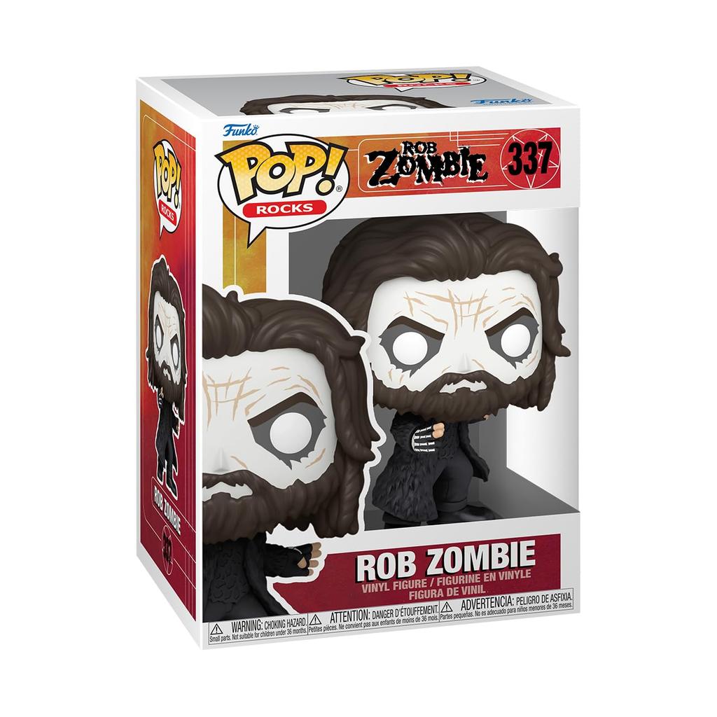 Funko Rob Zombie Collectible Vinyl Figure Gift Idea Official Merchandise For Kids Adults Music Fans Model Figure for Collectors and Display POP!