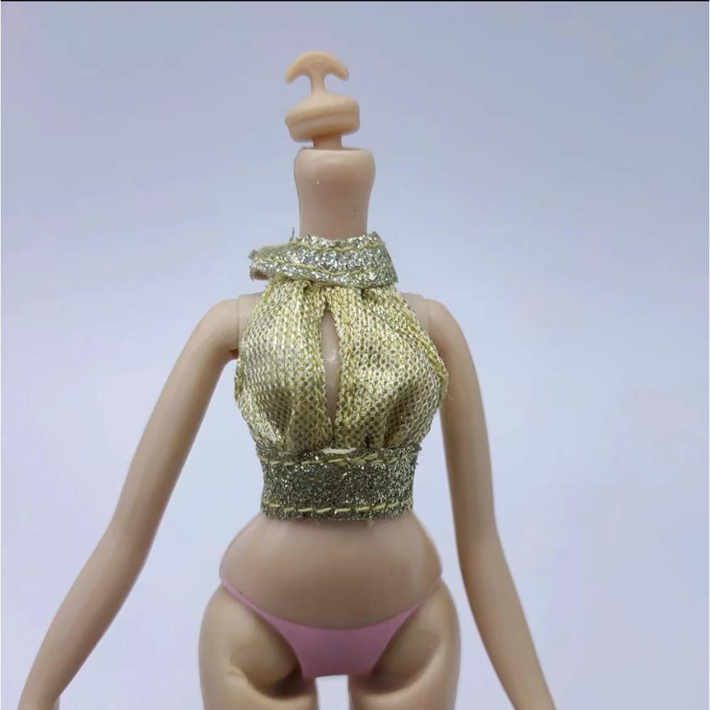 Der Pelzmantel Oberteil Kleid Hose für 30cm Foll Licca Puppe Highschool Puppe Neu eingetroffen Geschenk für Mädchen