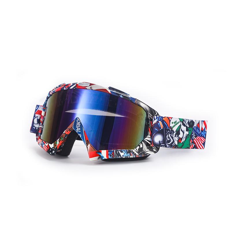 Motocross Motorcycle Windproof Goggles Harley Riding Splash-proof Goggles Hiking Sports Windproof Sand Goggles