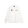 Li Ning X Cyril Artist Collaboration Series Bedrukte Letter Crewneck Pullover Fleece Lange Mouw Sweatshirt Unisex sweatshirt Off-White AWDTB79-2