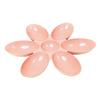 Creative Dining Utensils Petal Multi grid Bowl Plastic Suitable for Families with Multiple Pets to Prevent Pets from Snatching