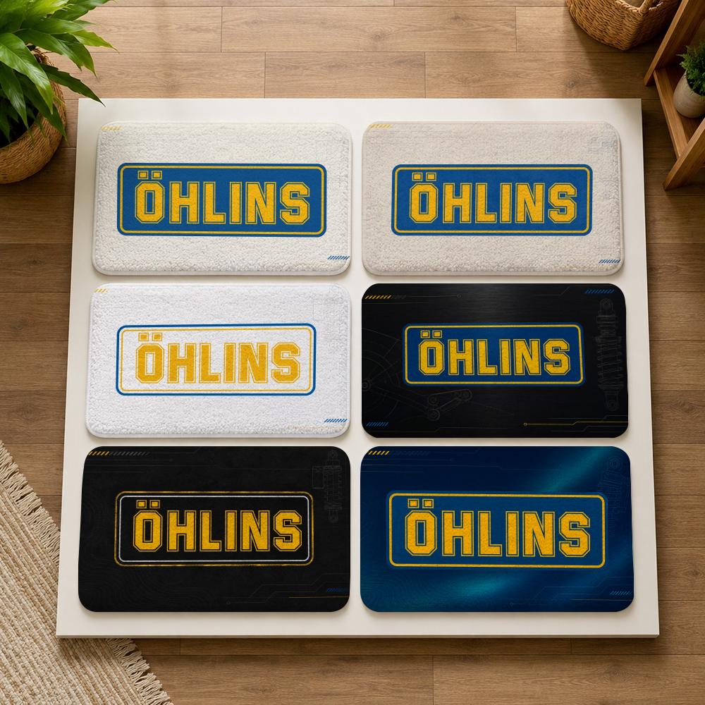 Stylish Minimalist Design O-Ohlins Floor Mat Doormat Hallway Carpet Living Room Rugs Bath Floor Mats Home Decor