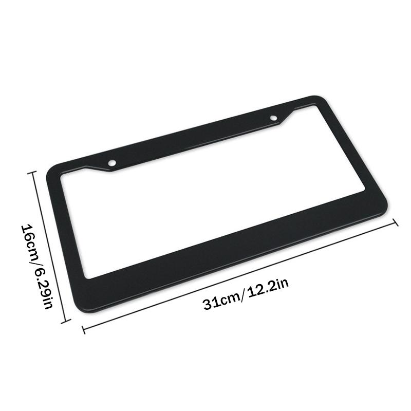 Universal Car License Plate Frame Bracket Frame Cover For Us Canada Car License Plate Accessories
