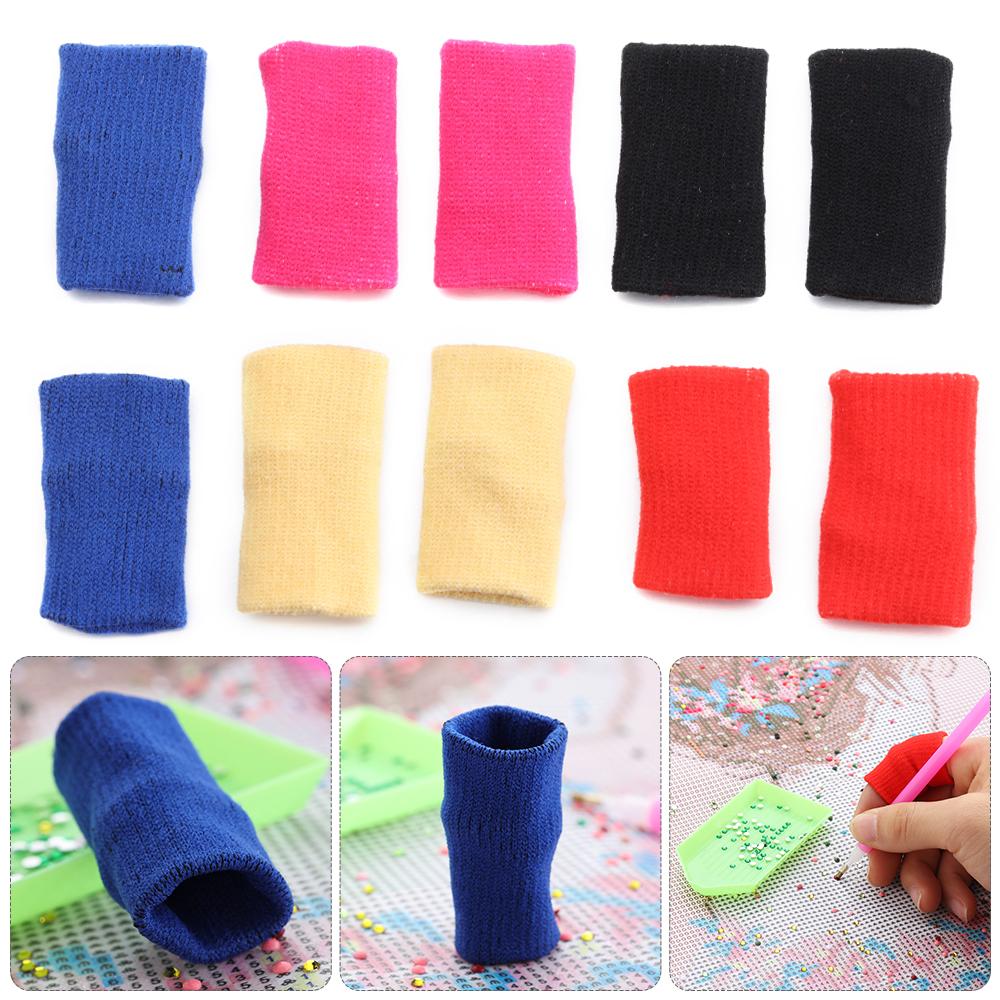 

Защитный чехол для пальцев Инструменты для алмазной живописи Алмазные дрели Ручка Алмазная живопись Рукава для пальцев