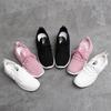 Spring and autumn new flying woven versatile lace-up casual shoes lightweight mesh breathable sneakers