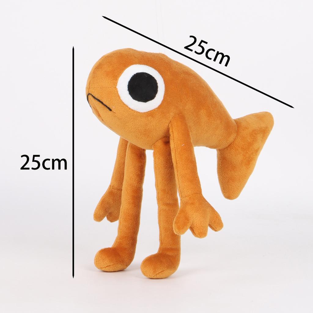 25 cm Kawaii Le Poisson Steve Peluche Giocattolo Peluche Carini Anime Gioco Periferica Bambola Cartone Animato Collezione Regali Compleanno Natale Halloween