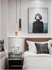 Nordic Minimalist Marble Pendant Light for Bedroom or Bar