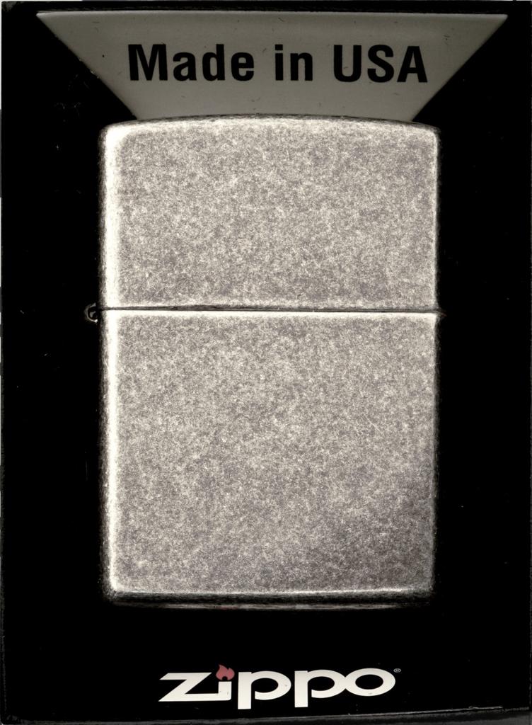 Zestaw Zippo Zapalniczka Antique Silver Prezentowy No3